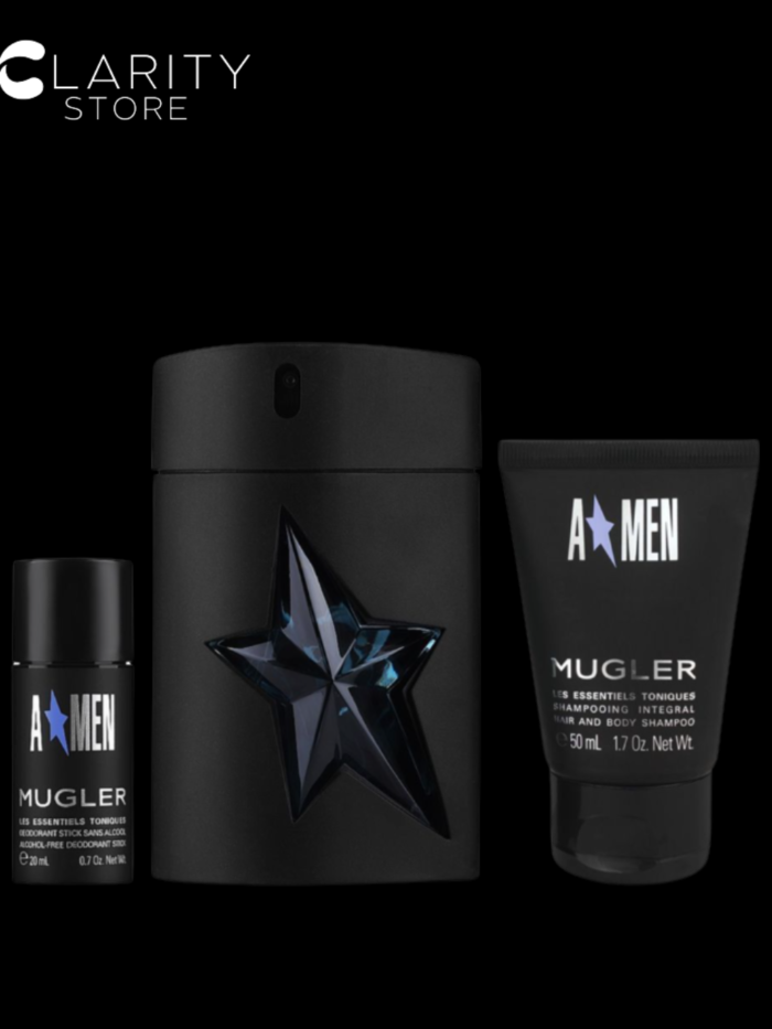 Mugler A Men EDT 100ml (Rechargeble Refillable Rubber Spray)