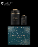 Bvlgari Man In Black Edp 100ml / Edp 15ml Gift Set For Men