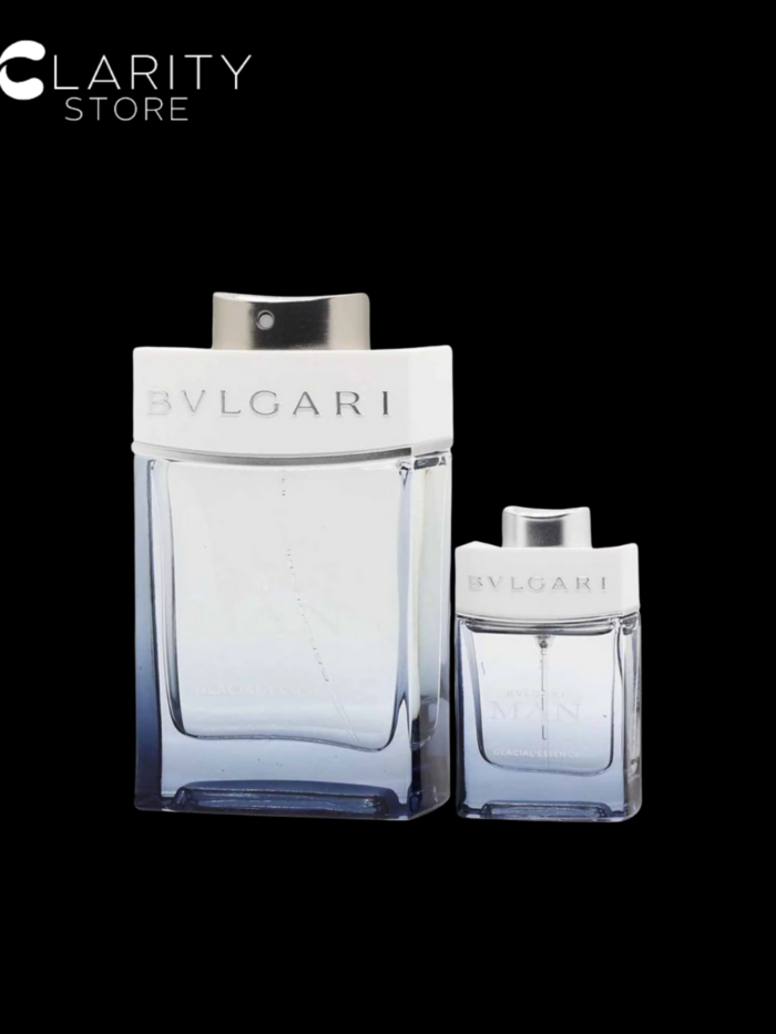Bvlgari Men Glacial Essence Edp 100ml / Edp 15ml Gift Set For Men